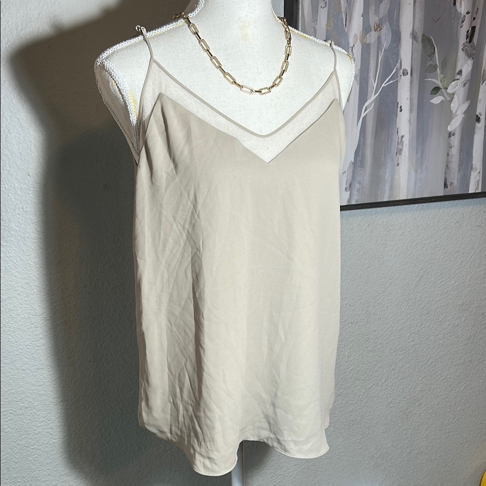 Babaton Cream Sleeveless Relaxed Camisole